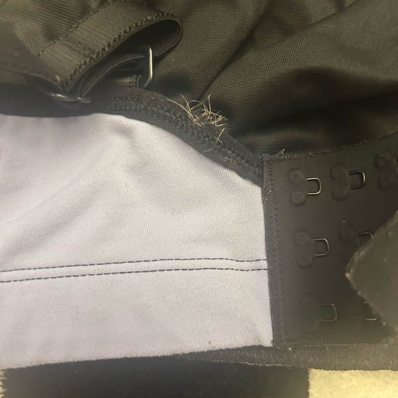 Women's Purple and Gray Sports Bra lot Lululemon Tatatamer 36D - Picture 6 of 10